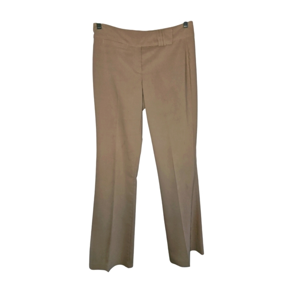 Rampage Dress Pants Size 5 Tan Mid Rise Straight Leg